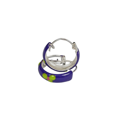 Ocean Bloom Hoop Earrings – Kids Collection