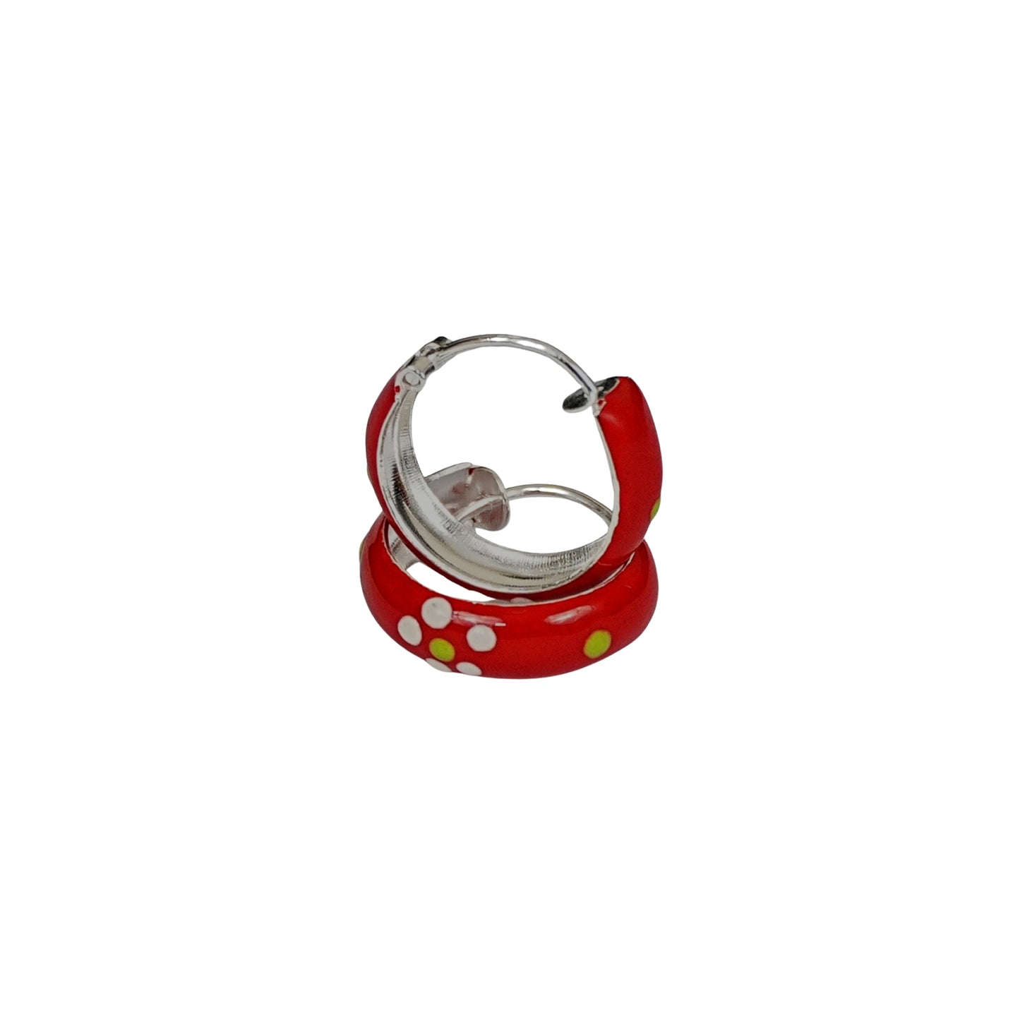 Polka Joy Hoop Earrings – Kids Collection