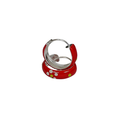 Polka Joy Hoop Earrings – Kids Collection