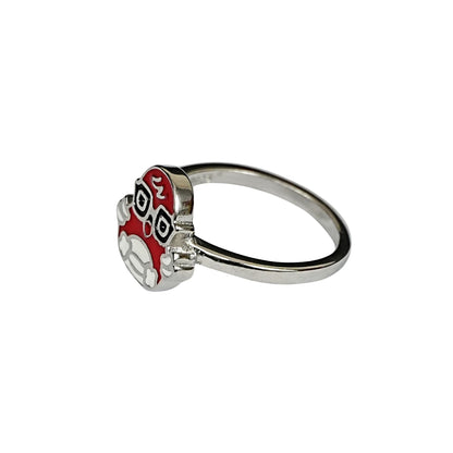 Red Cap Cartoon Ring – Kids Collection