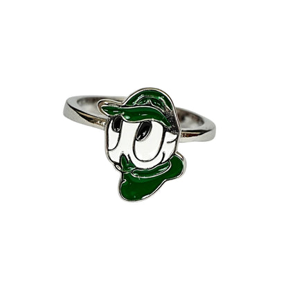 Green Cap Cartoon Ring – Kids Collection
