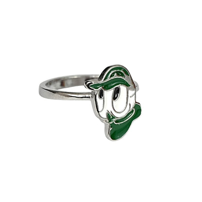 Green Cap Cartoon Ring – Kids Collection
