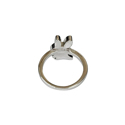Peaceful Bunny Cartoon Ring – Kids Collection